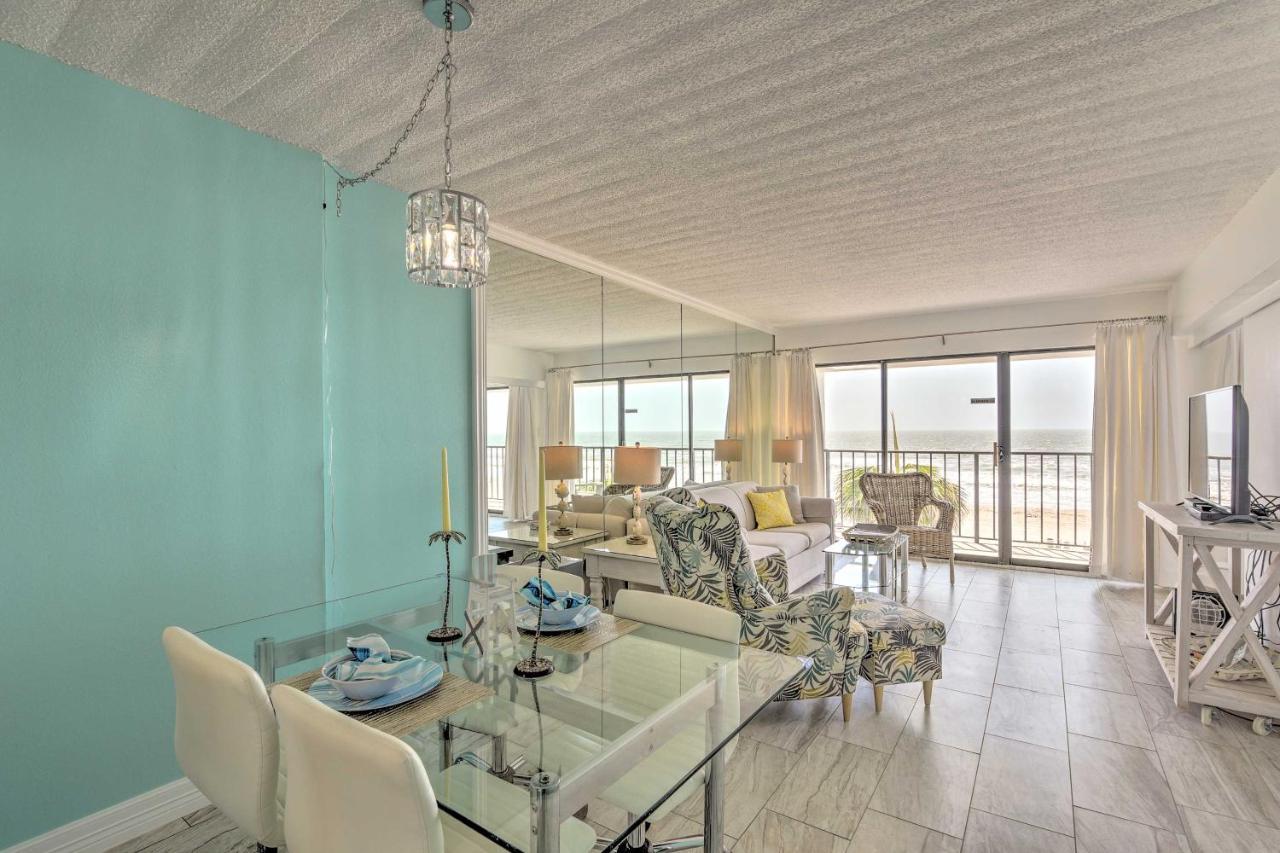 Galveston Oceanfront Condo With Balcony And View! Exterior foto