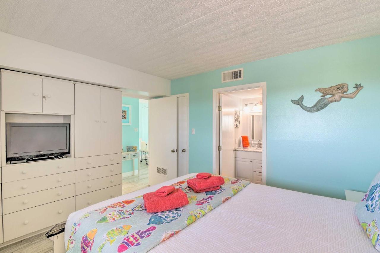 Galveston Oceanfront Condo With Balcony And View! Exterior foto